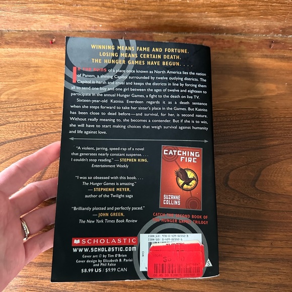 The Hunger Games Soft Cover Book - Picture 2 of 2